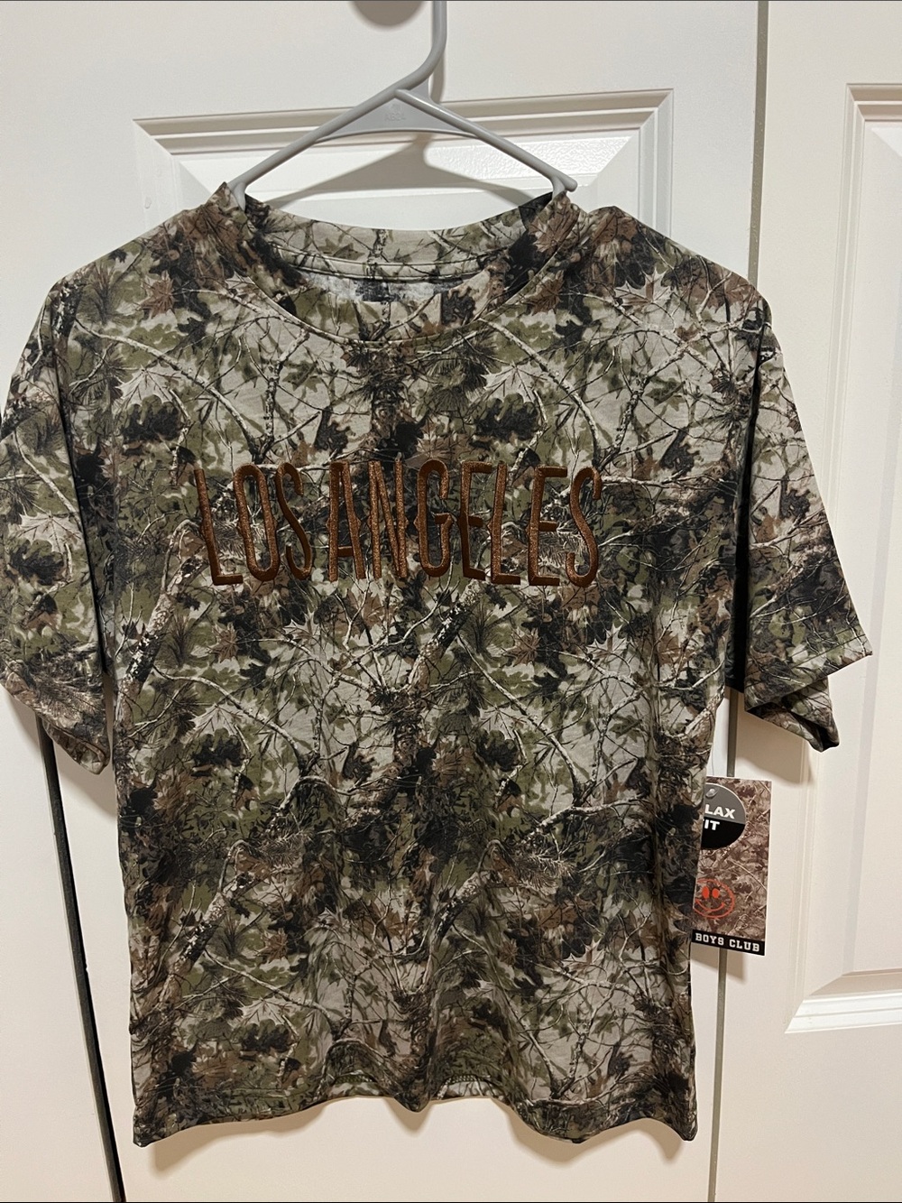 Los Angeles Camo Short Sleeve Tee - Green/Brown